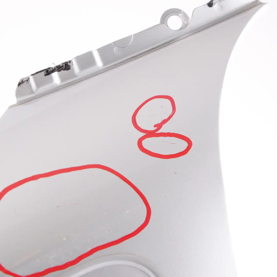 Front Left Wing Side Panel N/S Pure Silver - 900 to Mini Cooper R55 R56 R57 R58 5 with Part number 2754725 Mini Cooper R55 R56 R57 R58 5 Front Left Wing Side Panel N/S Pure Silver - 900 - SKU 2754725-PS5 - Part number 2754725