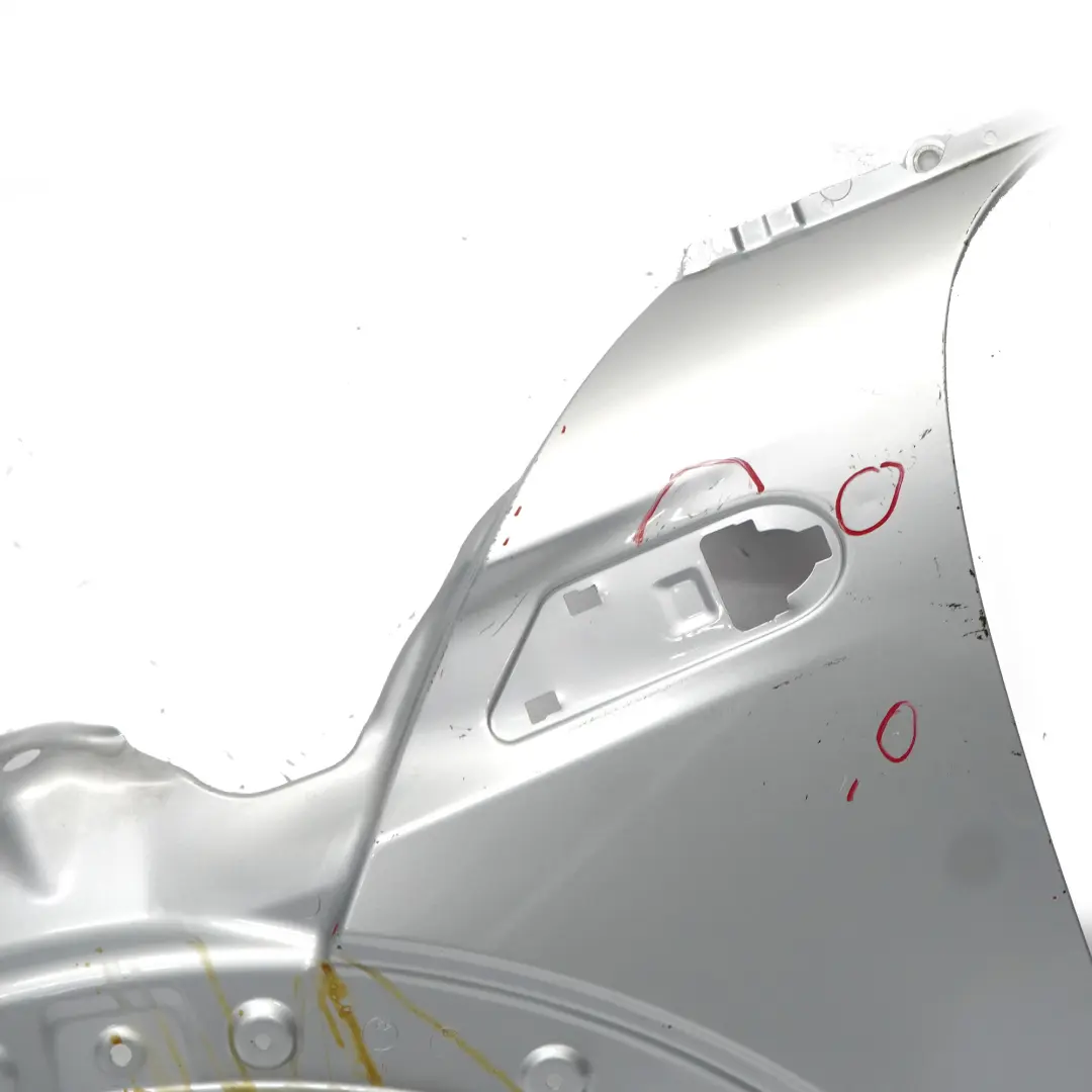 Seitenwand Vorn Links Pure Silver Metallic - 900 für Mini Cooper R55 R56 R57 R58 mit Teilenummer 2754725 Mini Cooper R55 R56 R57 R58 Seitenwand Vorn Links Pure Silver Metallic - 900 - SKU 2754725-PS6 - Teilenummer 2754725