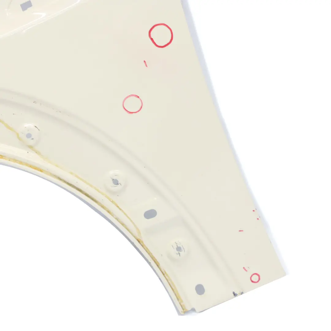 Side Panel Front Left Wing N/S Pepper White - 850 to Mini Cooper R55 R56 R57 with Part number 2754725 Mini Cooper R55 R56 R57 Side Panel Front Left Wing N/S Pepper White - 850 - SKU 2754725-PW12 - Part number 2754725