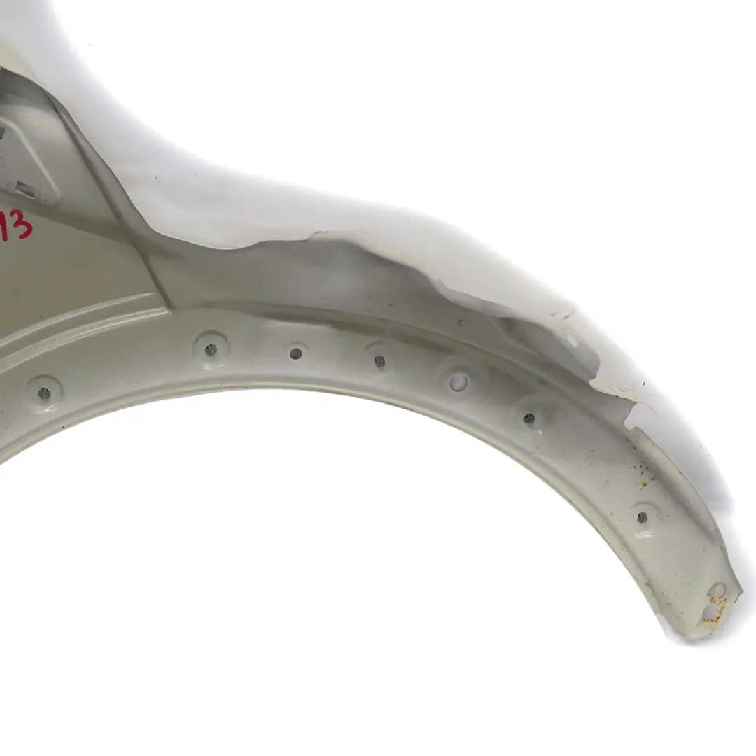 Pannello laterale parafango anteriore sinistro R55 Pepper White - 850 per Mini R56 con numero di parte 2754725 Mini R56 Pannello laterale parafango anteriore sinistro R55 Pepper White - 850 - SKU 2754725-PW13 - Numero di parte 2754725