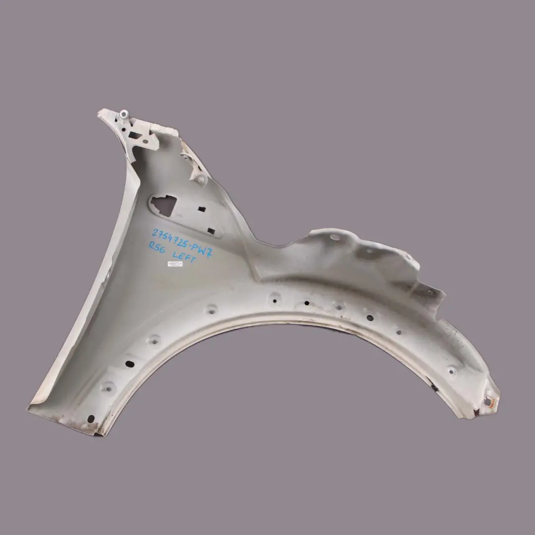 Side Panel Front Left Wing N/S Pepper White - 850 to Mini Cooper R55 R56 R57 with Part number 2754725 Mini Cooper R55 R56 R57 Side Panel Front Left Wing N/S Pepper White - 850 - SKU 2754725-PW7 - Part number 2754725
