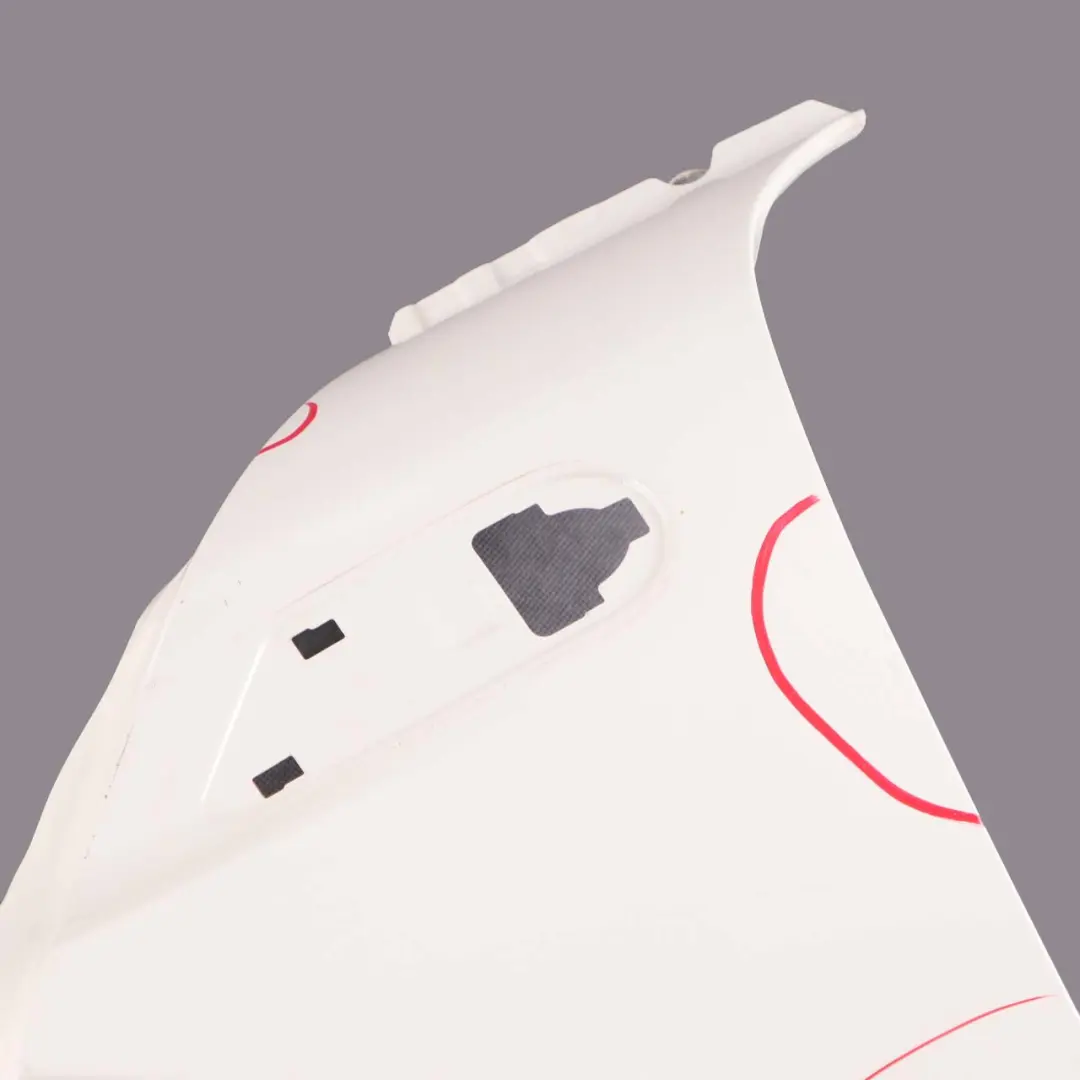 Side Panel Front Left Wing N/S Pepper White - 850 to Mini Cooper R55 R56 R57 with Part number 2754725 Mini Cooper R55 R56 R57 Side Panel Front Left Wing N/S Pepper White - 850 - SKU 2754725-PW7 - Part number 2754725