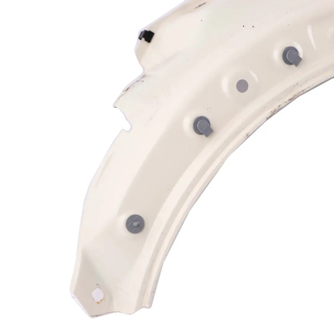 Front Left Wing Side Panel N/S Pepper White - 850 to Mini Cooper R55 R56 R57 9 with Part number 2754725 Mini Cooper R55 R56 R57 9 Front Left Wing Side Panel N/S Pepper White - 850 - SKU 2754725-PW9 - Part number 2754725