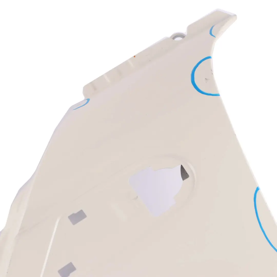 Front Left Wing Side Panel N/S Pepper White - 850 to Mini Cooper R55 R56 R57 9 with Part number 2754725 Mini Cooper R55 R56 R57 9 Front Left Wing Side Panel N/S Pepper White - 850 - SKU 2754725-PW9 - Part number 2754725