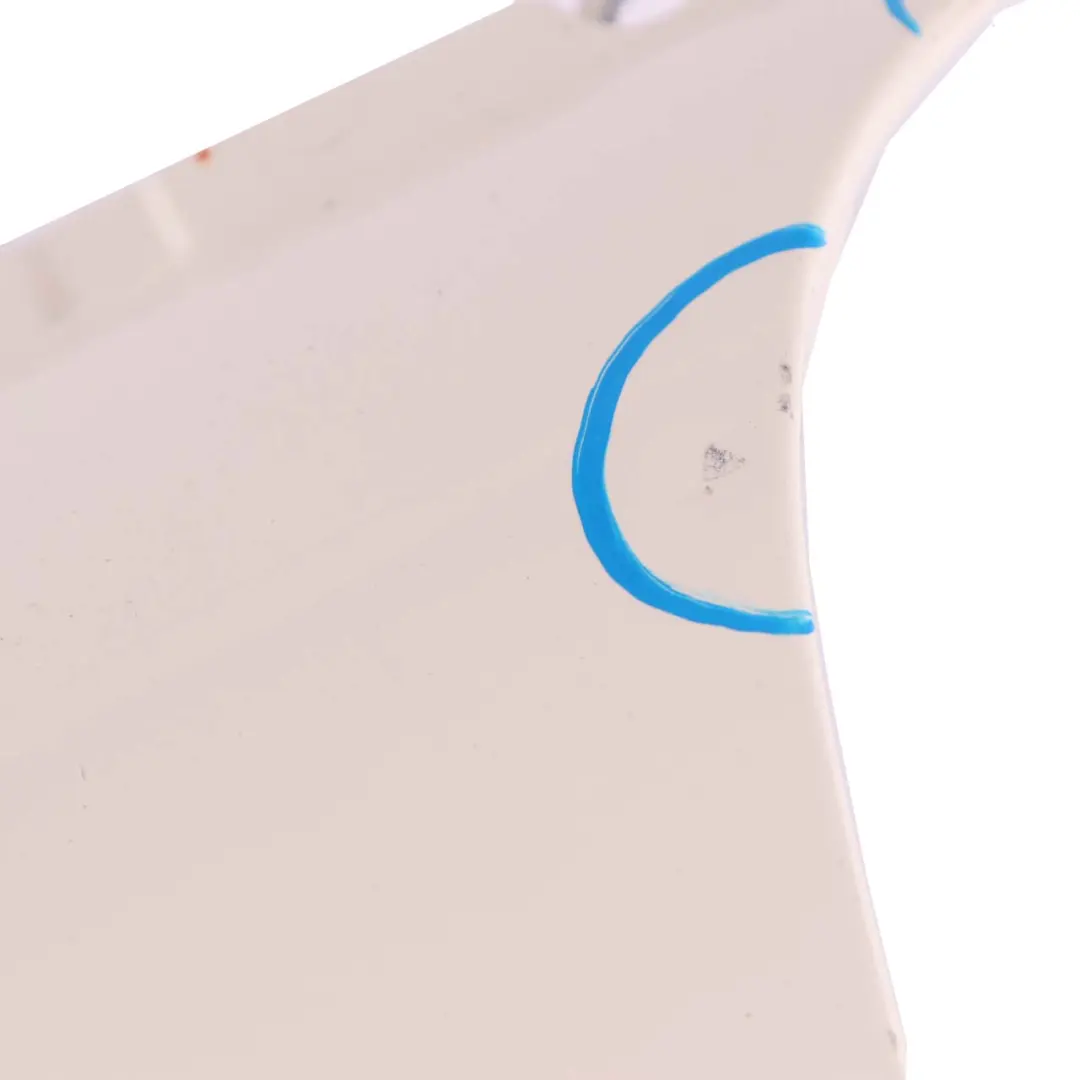 Front Left Wing Side Panel N/S Pepper White - 850 to Mini Cooper R55 R56 R57 9 with Part number 2754725 Mini Cooper R55 R56 R57 9 Front Left Wing Side Panel N/S Pepper White - 850 - SKU 2754725-PW9 - Part number 2754725