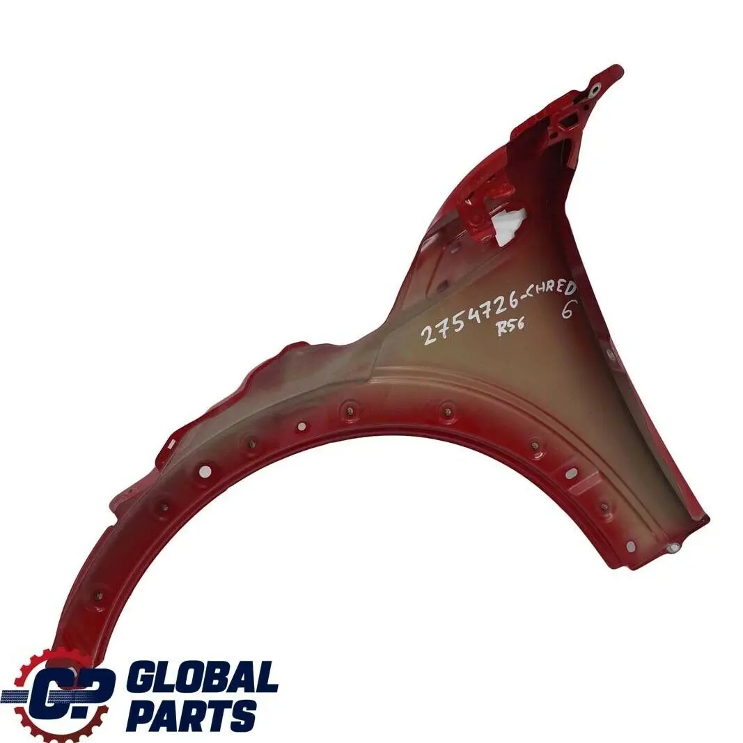 Mini R55 R56 R57 R58 R59 Pareti Anteriore Destro Parafango Peperoncino Red - SKU 2754726-CHRED6 - Numero di parte 2754726