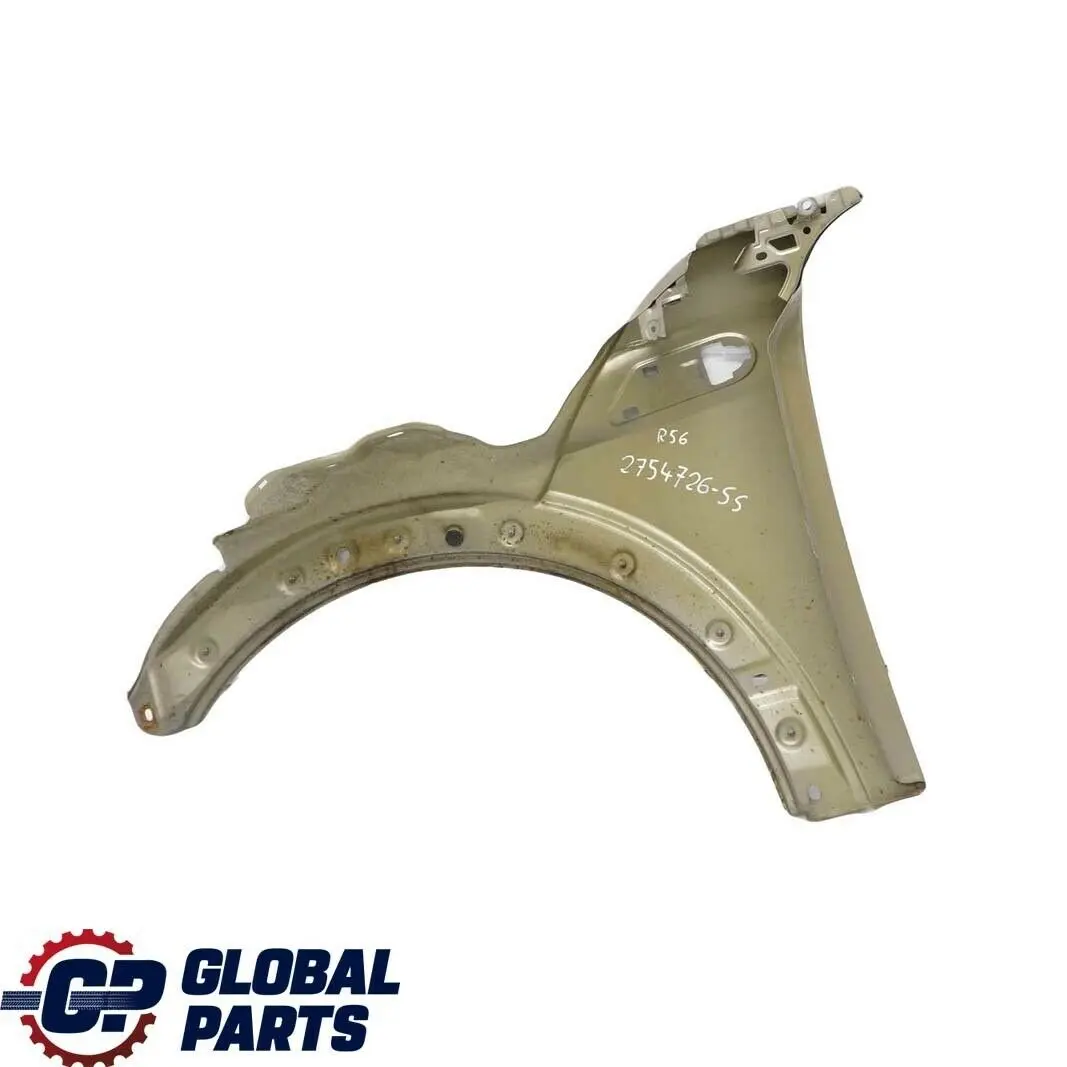 Mini R55 R56 R57 R58 R59 Pareti Anteriore Destro Parafango Frizzante Argento - SKU 2754726-SS - Numero di parte 2754726