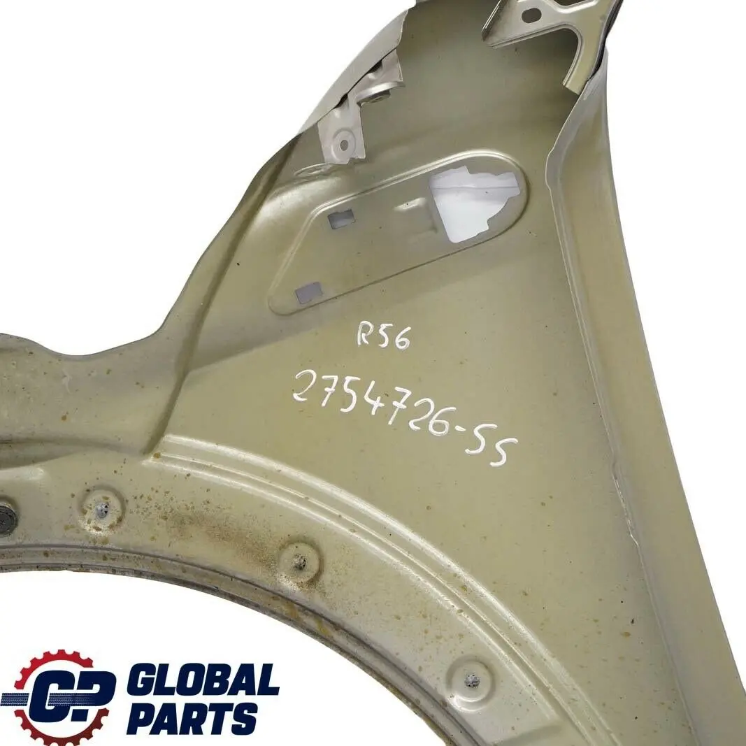 Mini R55 R56 R57 R58 R59 Pareti Anteriore Destro Parafango Frizzante Argento - SKU 2754726-SS - Numero di parte 2754726
