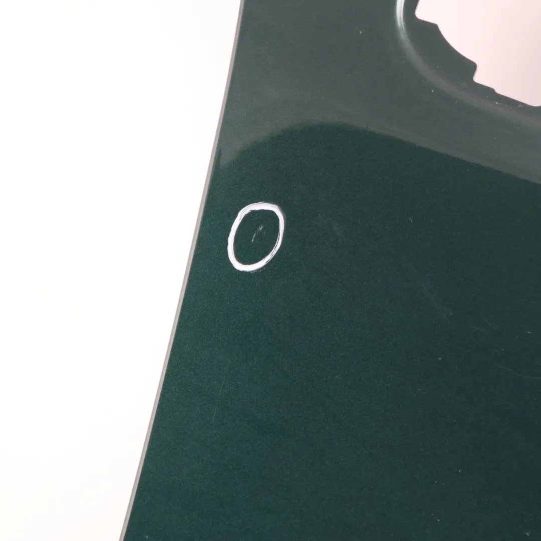 Side Wing Panel Front Right O/S R55 British Racing Green Metallic - A67 to Mini R56 with Part number 2754726 Mini R56 Side Wing Panel Front Right O/S R55 British Racing Green Metallic - A67 - SKU 2754726-BRG5 - Part number 2754726