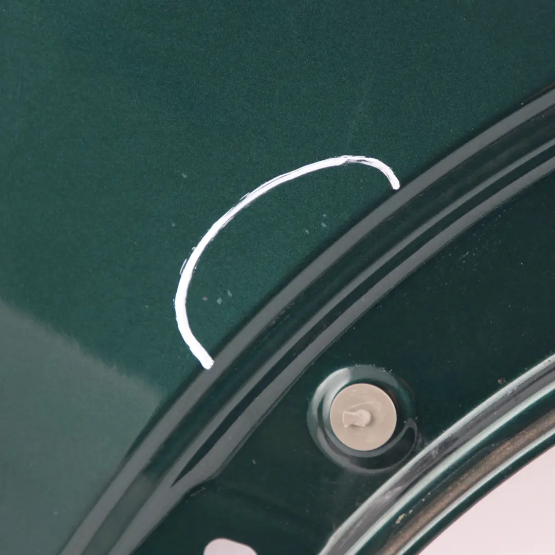 Side Wing Panel Front Right O/S R55 British Racing Green Metallic - A67 to Mini R56 with Part number 2754726 Mini R56 Side Wing Panel Front Right O/S R55 British Racing Green Metallic - A67 - SKU 2754726-BRG5 - Part number 2754726