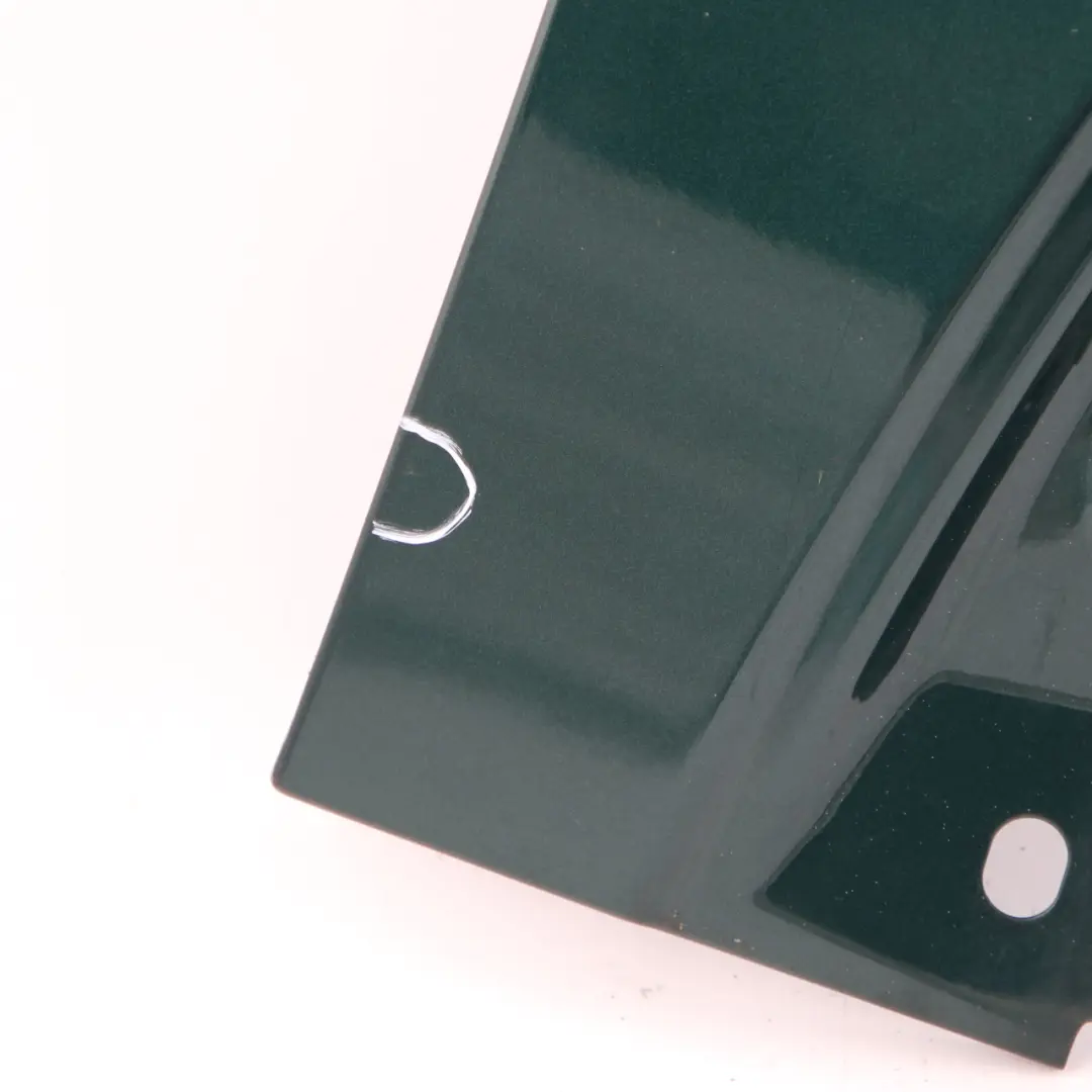 Side Wing Panel Front Right O/S R55 British Racing Green Metallic - A67 to Mini R56 with Part number 2754726 Mini R56 Side Wing Panel Front Right O/S R55 British Racing Green Metallic - A67 - SKU 2754726-BRG5 - Part number 2754726