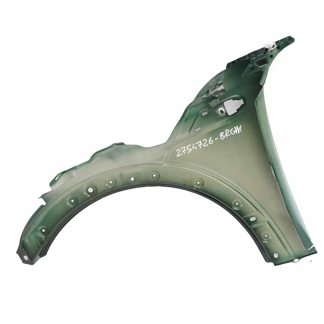 Mini R56 Side Wing Panel Front Right O/S Cover R55 British Racing Green II - B22 - SKU 2754726-BRGII1 - Part number 2754726