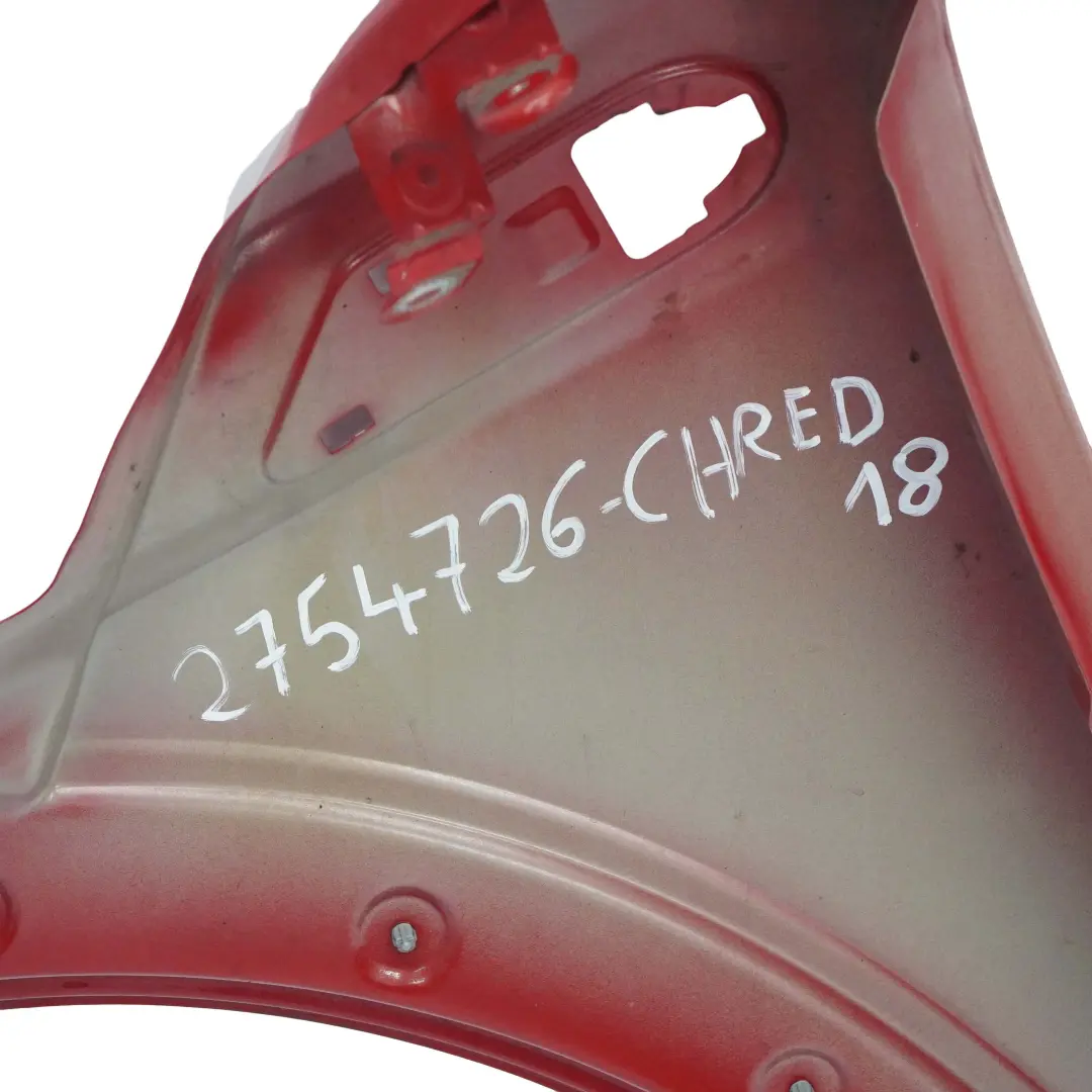 Side Panel Front Right Wing O/S Chili Red - 851 to Mini Cooper R55 R56 R57 R58 with Part number 2754726 Mini Cooper R55 R56 R57 R58 Side Panel Front Right Wing O/S Chili Red - 851 - SKU 2754726-CHRED18 - Part number 2754726