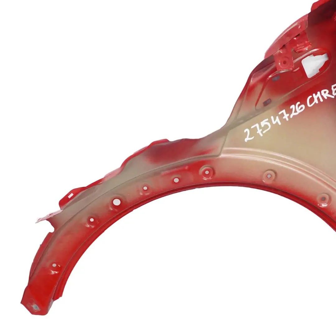 Seitenwand Vorne Rechts Kotflügel Chili Red 851 für Mini R55 R56 R57 R58 mit Teilenummer 2754726 Mini R55 R56 R57 R58 Seitenwand Vorne Rechts Kotflügel Chili Red 851 - SKU 2754726-CHRED2 - Teilenummer 2754726