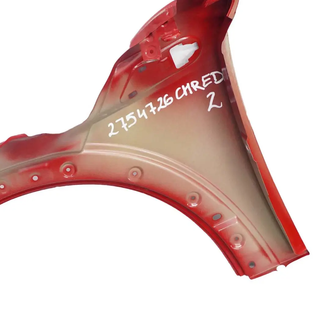 Panel Lateral Delantero Ala Derecha Chili Red - 851 para Mini Cooper R55 R56 R57 2 con número de pieza 2754726 Mini Cooper R55 R56 R57 2 Panel Lateral Delantero Ala Derecha Chili Red - 851 - SKU 2754726-CHRED2 - Número de pieza 2754726