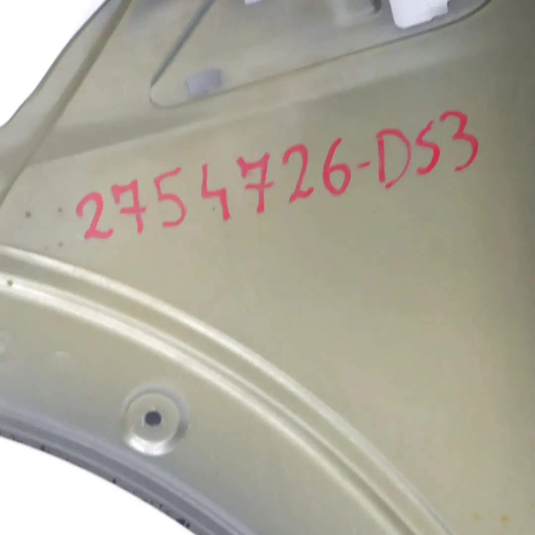 Mini R55 R56 R57 R58 Panneau Laterale avant Droit Garde-Boue Sombre Silver - 871 - SKU 2754726-DS3 - Numéro de pièce 2754726