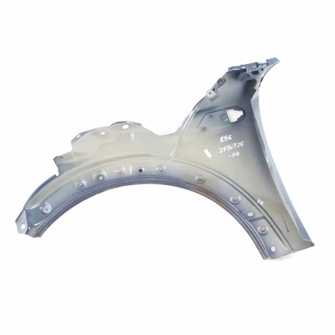 Side Panel Front Right Wing O/S Horizon Blue - A93 to Mini Cooper R55 R56 R57 with Part number 2754726 Mini Cooper R55 R56 R57 Side Panel Front Right Wing O/S Horizon Blue - A93 - SKU 2754726-HB - Part number 2754726