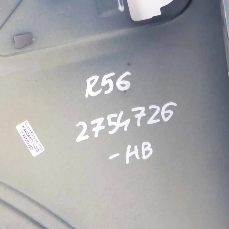 Side Panel Front Right Wing O/S Horizon Blue - A93 to Mini Cooper R55 R56 R57 with Part number 2754726 Mini Cooper R55 R56 R57 Side Panel Front Right Wing O/S Horizon Blue - A93 - SKU 2754726-HB - Part number 2754726