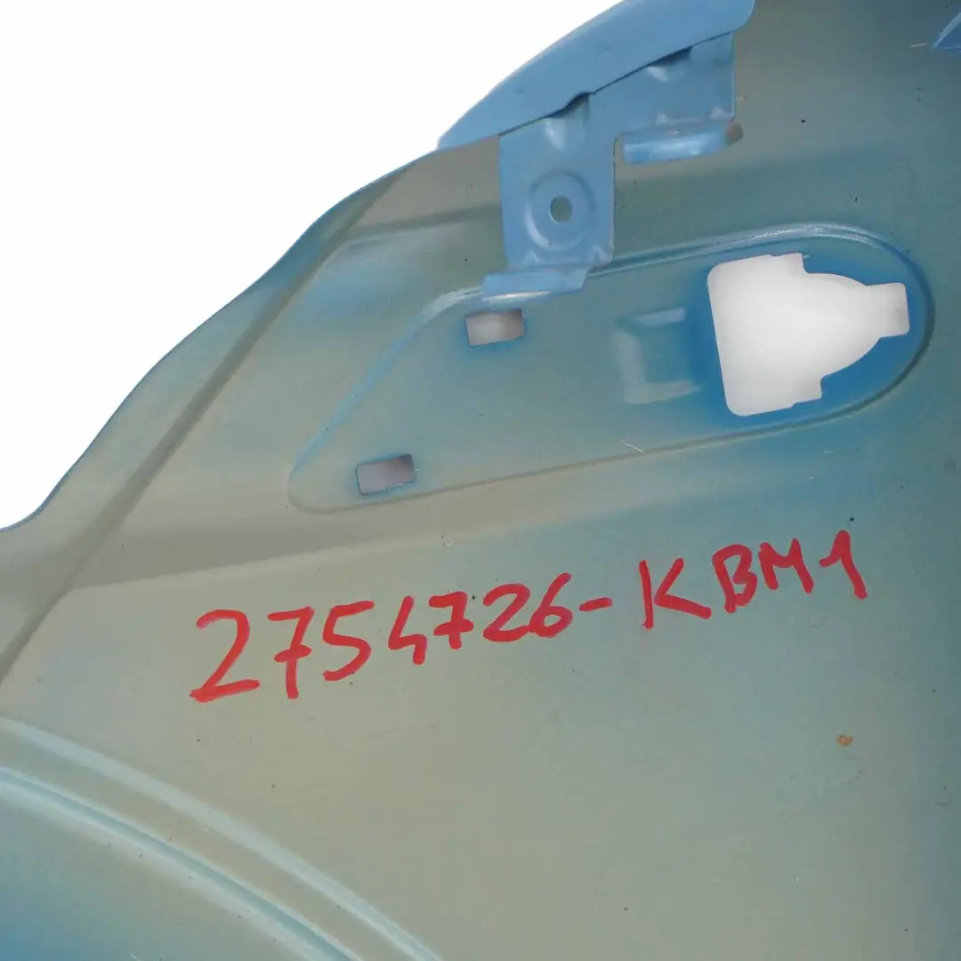 Side Wing Panel Front Right O/S Fender R55 R57 Kite Blue Metallic - B48 to Mini R56 with Part number 2754726 Mini R56 Side Wing Panel Front Right O/S Fender R55 R57 Kite Blue Metallic - B48 - SKU 2754726-KBM1 - Part number 2754726