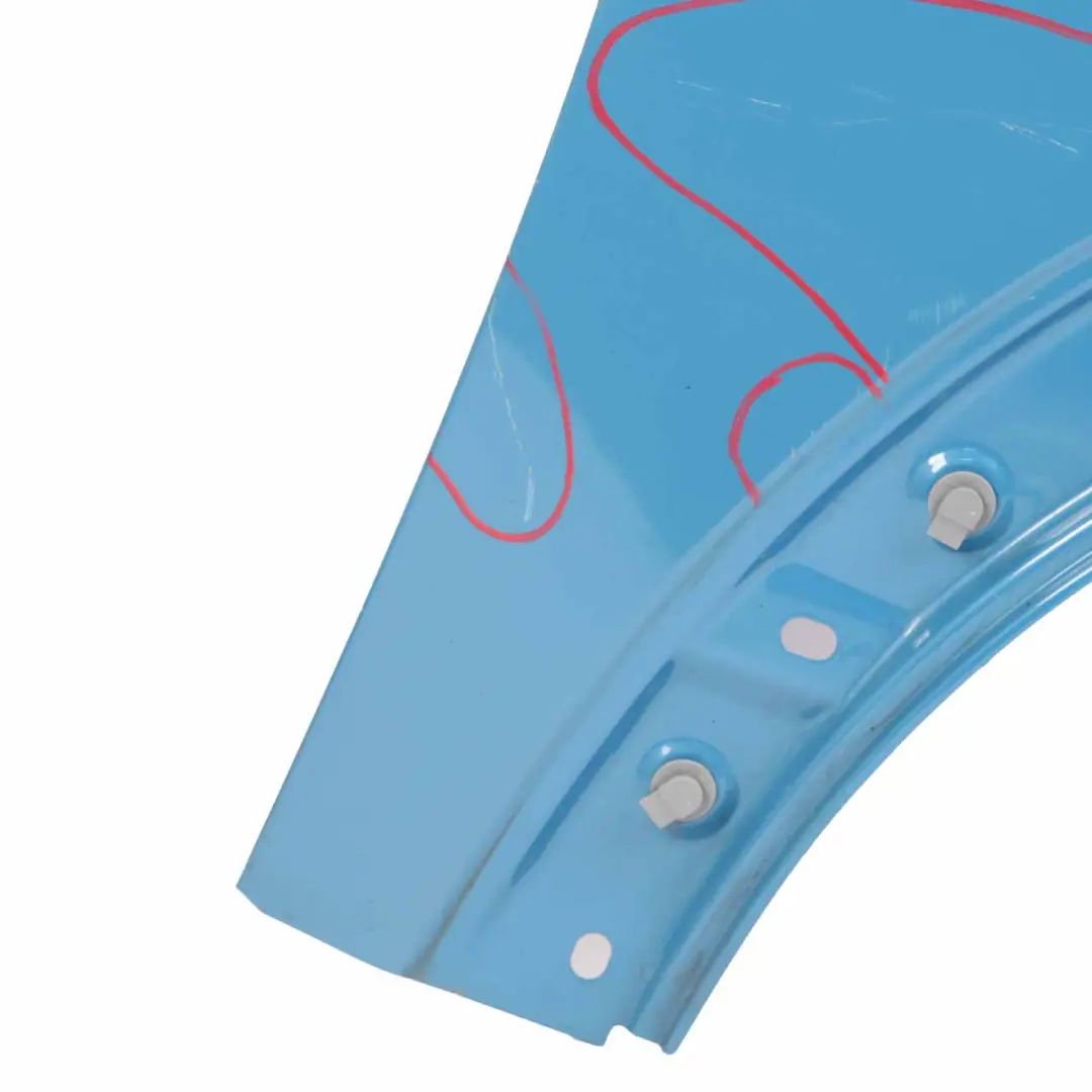 Side Wing Panel Front Right O/S Fender R55 R57 Kite Blue Metallic - B48 to Mini R56 with Part number 2754726 Mini R56 Side Wing Panel Front Right O/S Fender R55 R57 Kite Blue Metallic - B48 - SKU 2754726-KBM - Part number 2754726