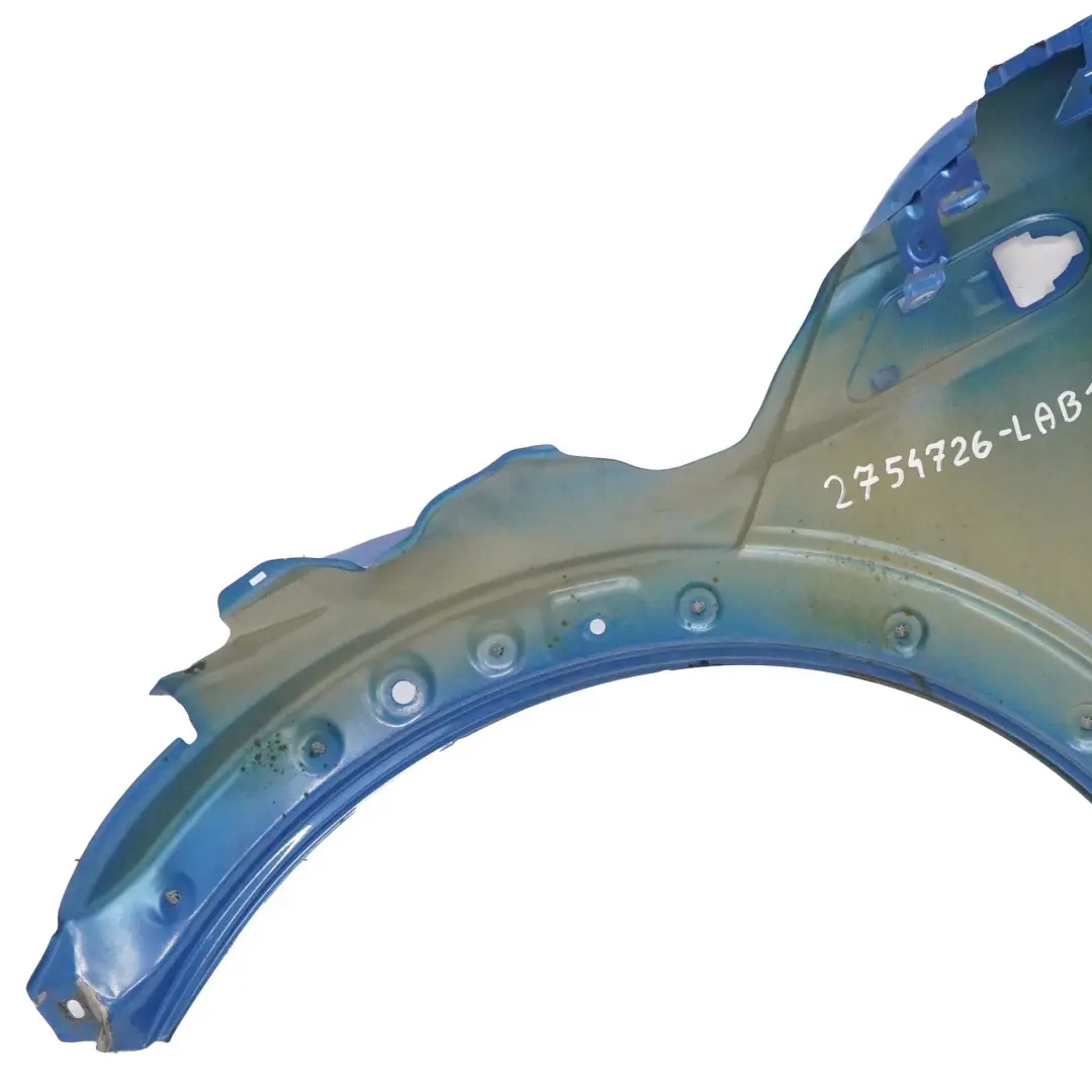 Pareti Anteriore Destro Parafango Laser Blu per Mini R55 R56 R57 R58 R59 con numero di parte 2754726 Mini R55 R56 R57 R58 R59 Pareti Anteriore Destro Parafango Laser Blu - SKU 2754726-LAB1 - Numero di parte 2754726