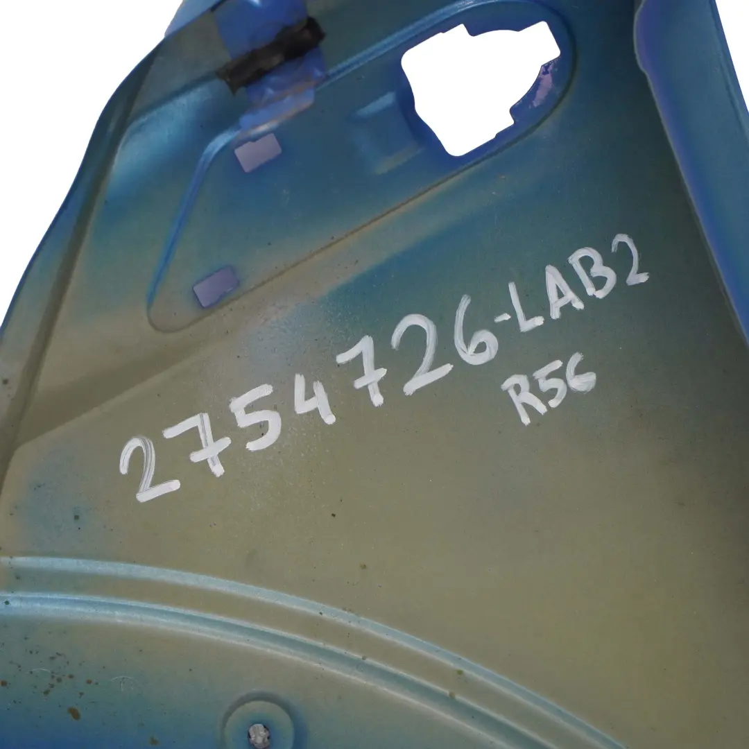 Pannello Laterale Anteriore Destro Parafango Laser Blu - per Mini R55 R56 R57 R58 con numero di parte 2754726 Mini R55 R56 R57 R58 Pannello Laterale Anteriore Destro Parafango Laser Blu - - SKU 2754726-LAB2 - Numero di parte 2754726