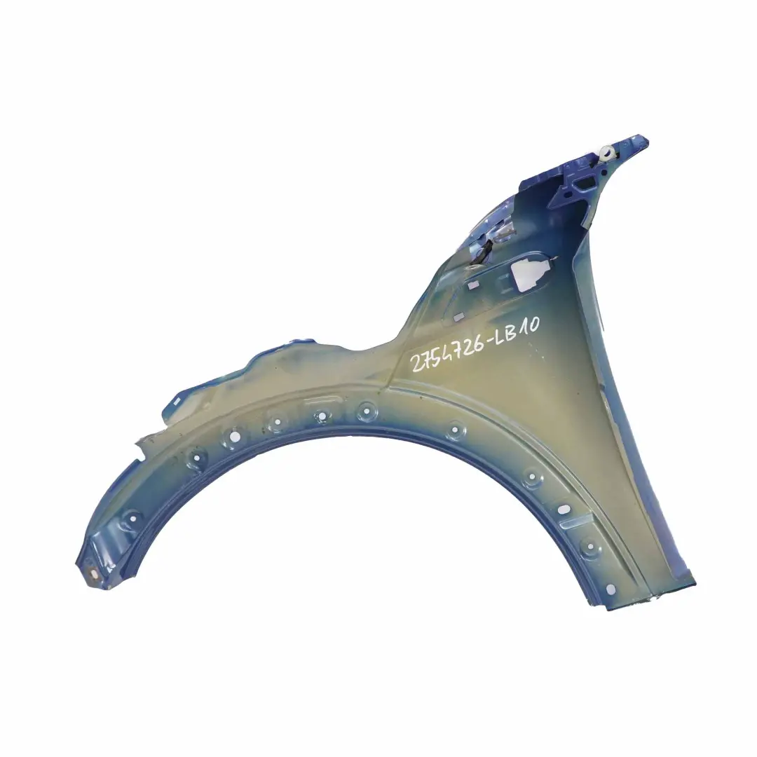 Mini Cooper0 R55 R56 R5S Panel Lateral Delantero Ala Derecha Azul Rayo - SKU 2754726-LB10 - Número de pieza 2754726