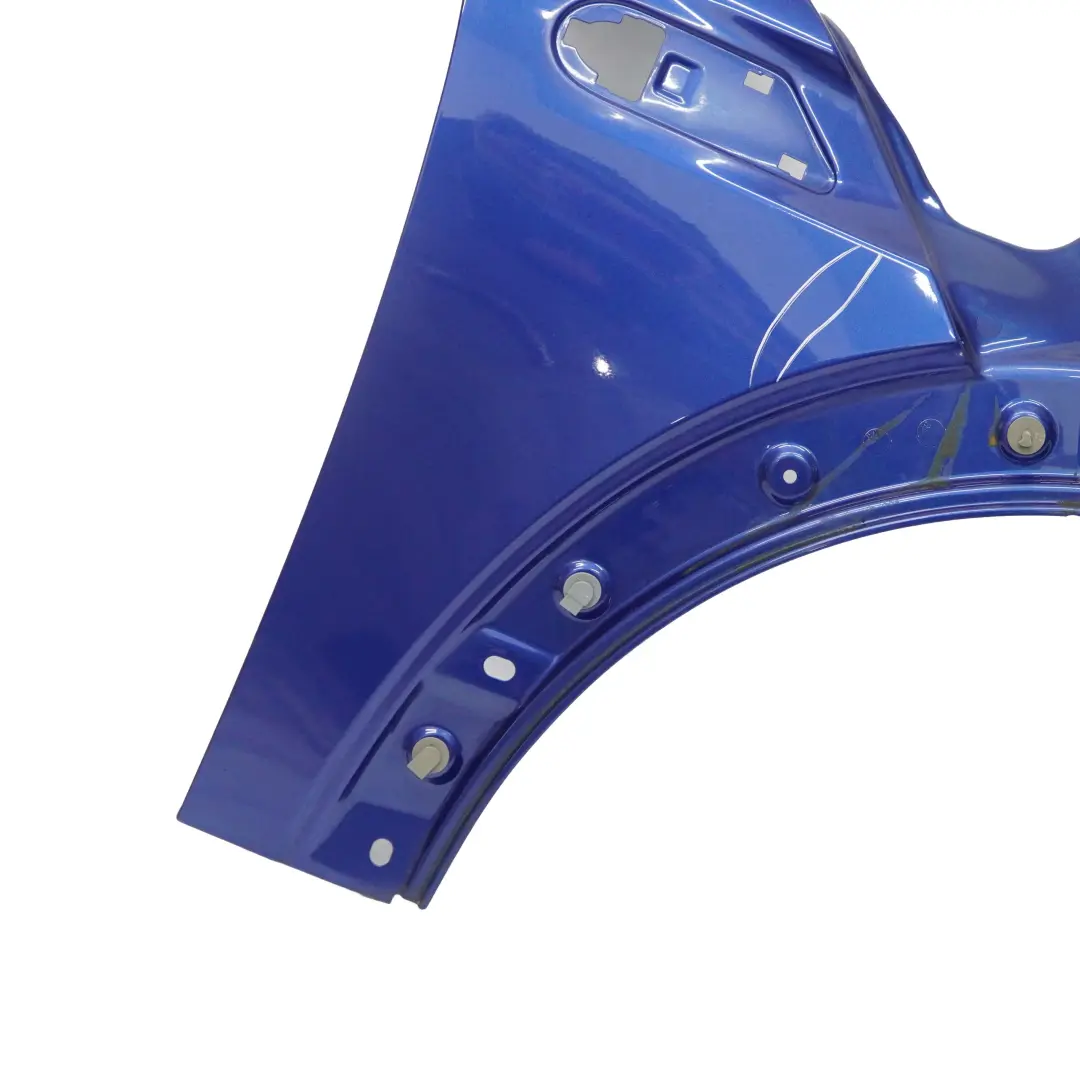 Side Wing Panel Front Right O/S Fender R55 R57 Lightning Blue - A63 to Mini R56 with Part number 2754726 Mini R56 Side Wing Panel Front Right O/S Fender R55 R57 Lightning Blue - A63 - SKU 2754726-LB13 - Part number 2754726