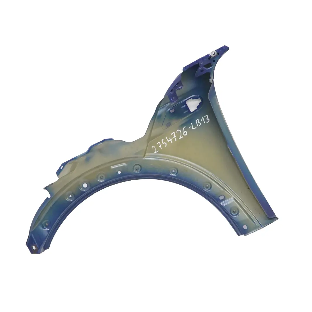 Mini R56 Panneau d'aile avant droit R55 R57 Bleu eclair - A63 - SKU 2754726-LB13 - Numéro de pièce 2754726