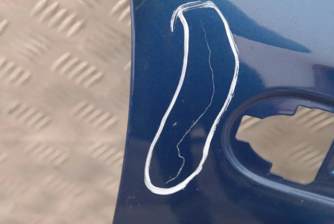 Mini R55 R56 R57 R58 R59 Pannello Laterale Frontale Dx Parafango Fulmine Blu - SKU 2754726-LB2 - Numero di parte 2754726