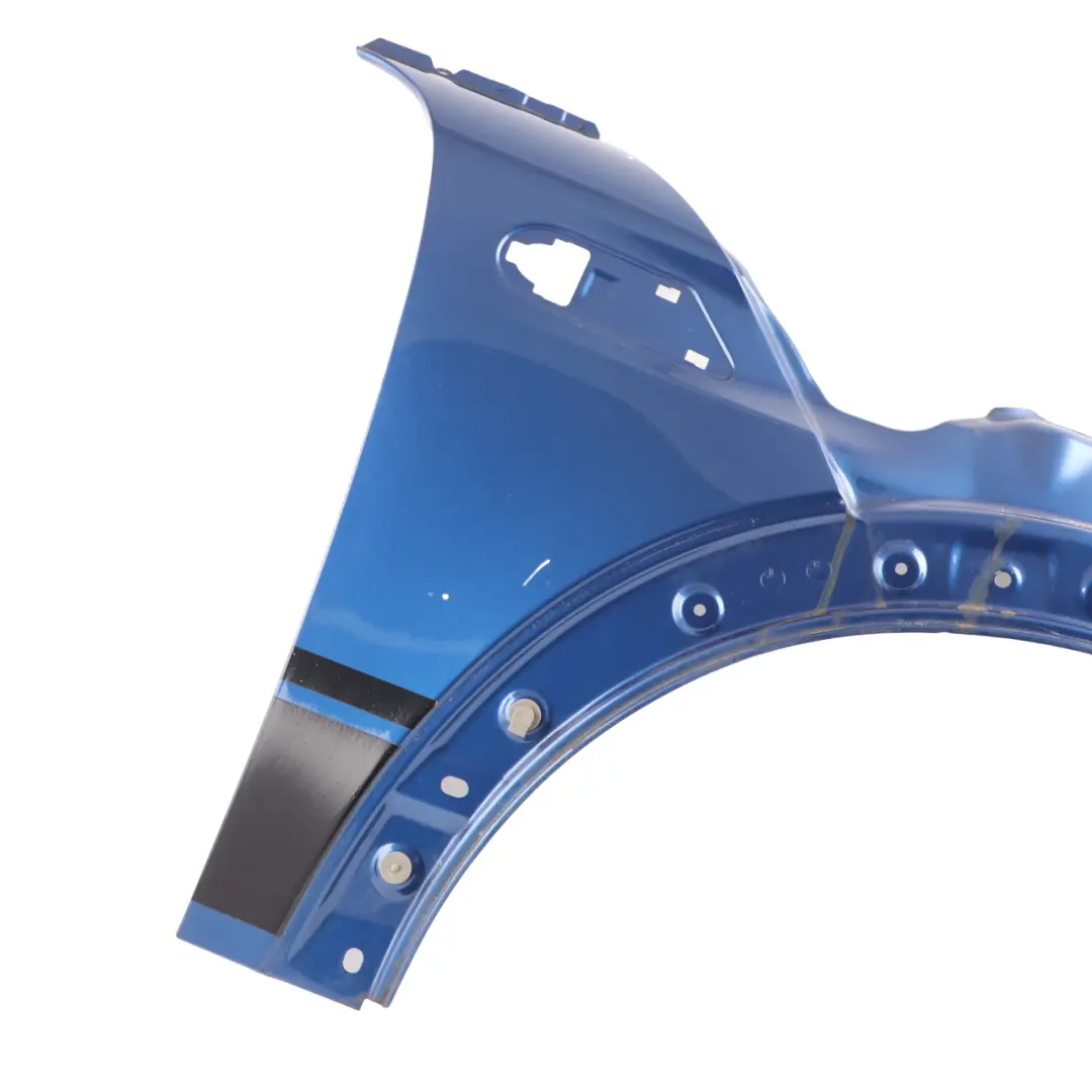 Side Panel Front Right Wing O/S Lightning Blue - A63 to Mini Cooper R55 R56 R57 with Part number 2754726 Mini Cooper R55 R56 R57 Side Panel Front Right Wing O/S Lightning Blue - A63 - SKU 2754726-LB3 - Part number 2754726