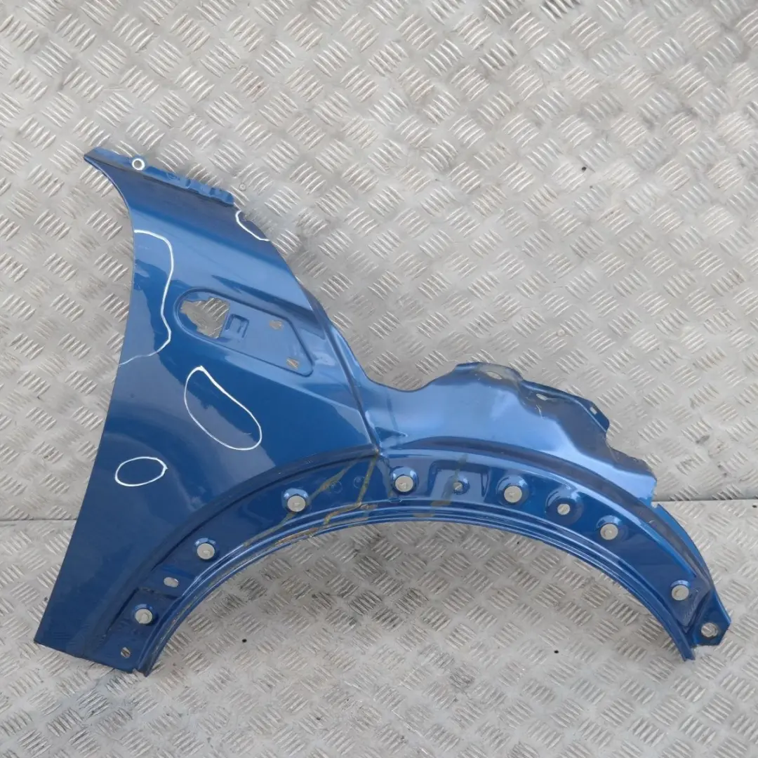 R5S Panel Lateral Delantero Derecho Aleta Azul Rayo para Mini Cooper 7 R55 R56 con número de pieza 2754726 Mini Cooper 7 R55 R56 R5S Panel Lateral Delantero Derecho Aleta Azul Rayo - SKU 2754726-LB7 - Número de pieza 2754726