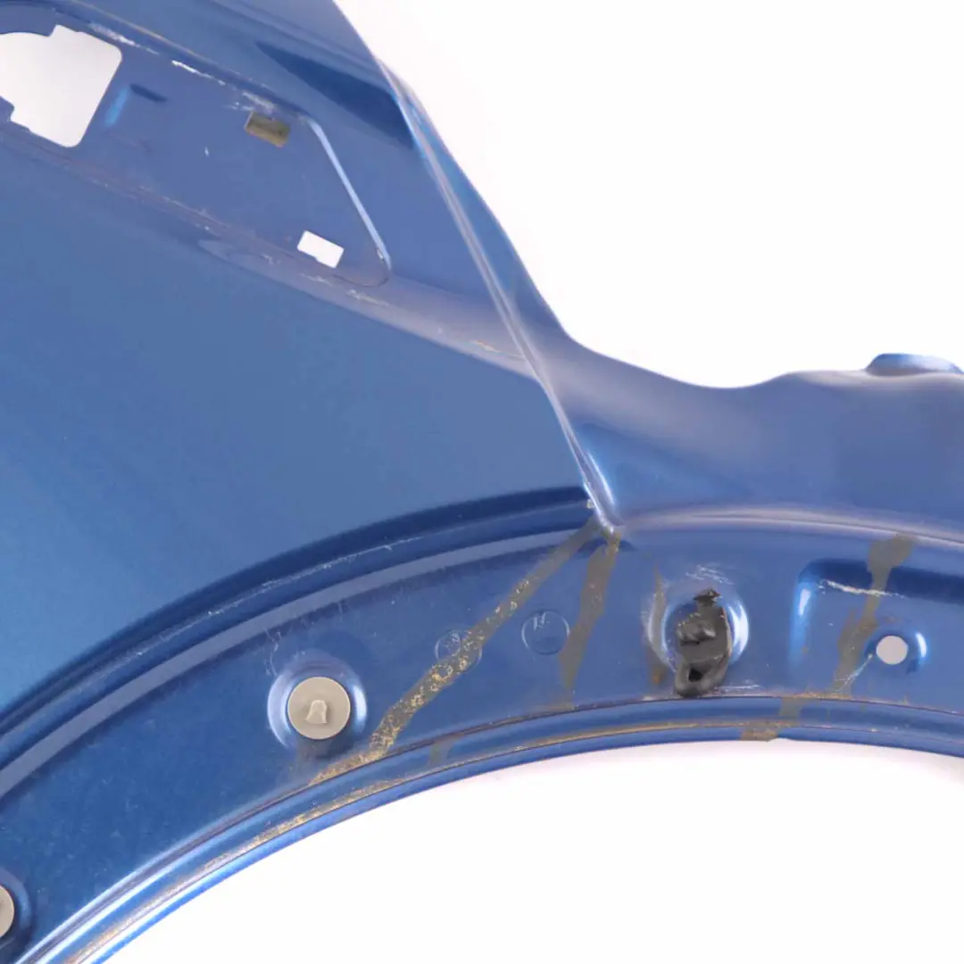 Side Wing Panel Front Right O/S Fender R55 R57 Lightning Blue - A63 to Mini R56 with Part number 2754726 Mini R56 Side Wing Panel Front Right O/S Fender R55 R57 Lightning Blue - A63 - SKU 2754726-LB9 - Part number 2754726