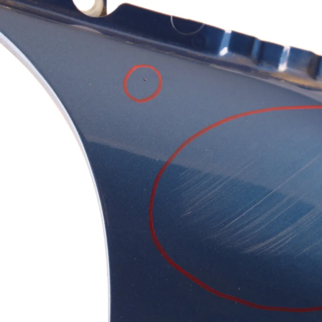 Side Wing Panel Front Right O/S Fender R55 R57 Lightning Blue - A63 to Mini R56 with Part number 2754726 Mini R56 Side Wing Panel Front Right O/S Fender R55 R57 Lightning Blue - A63 - SKU 2754726-LB9 - Part number 2754726