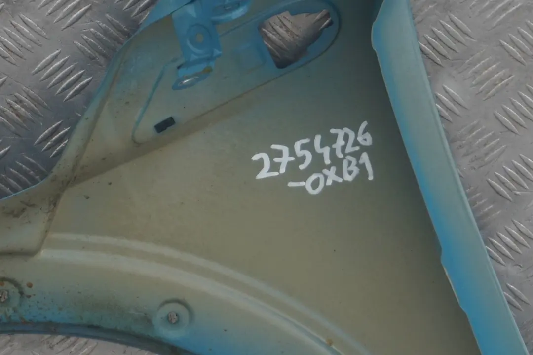 Side Panel Front Right Wing O/S Oxygen Blue A74 to BMW MINI Cooper 1 R55 R56 R57 with Part number 2754726 BMW MINI Cooper 1 R55 R56 R57 Side Panel Front Right Wing O/S Oxygen Blue A74 - SKU 2754726-OXB1 - Part number 2754726