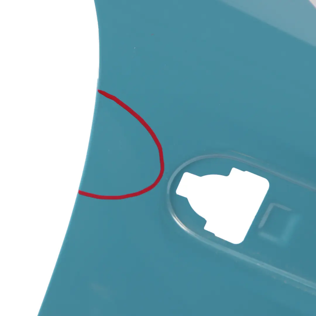 Side Panel Front Right Wing O/S Oxygen Blue A74 to Mini Cooper R55 R56 R57 with Part number 2754726 Mini Cooper R55 R56 R57 Side Panel Front Right Wing O/S Oxygen Blue A74 - SKU 2754726-OXB - Part number 2754726