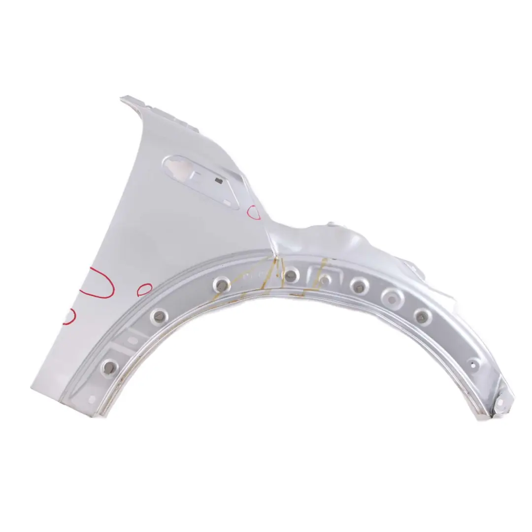 Side Panel Front Right Wing Pure Silver para MINI R55 R56 R57 R58 con número de pieza 2754726 MINI R55 R56 R57 R58 Side Panel Front Right Wing Pure Silver - SKU 2754726-PS2 - Número de pieza 2754726