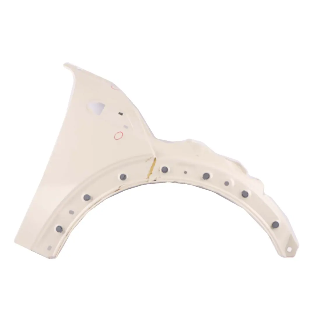 Front Right O/S Wing Side Panel Pepper White - 850 to Mini R55 R56 R57 7 with Part number 2754726 Mini R55 R56 R57 7 Front Right O/S Wing Side Panel Pepper White - 850 - SKU 2754726-PW7 - Part number 2754726