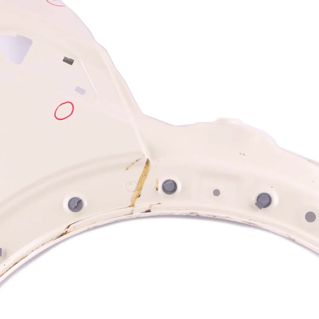 Front Right O/S Wing Side Panel Pepper White - 850 to Mini R55 R56 R57 7 with Part number 2754726 Mini R55 R56 R57 7 Front Right O/S Wing Side Panel Pepper White - 850 - SKU 2754726-PW7 - Part number 2754726