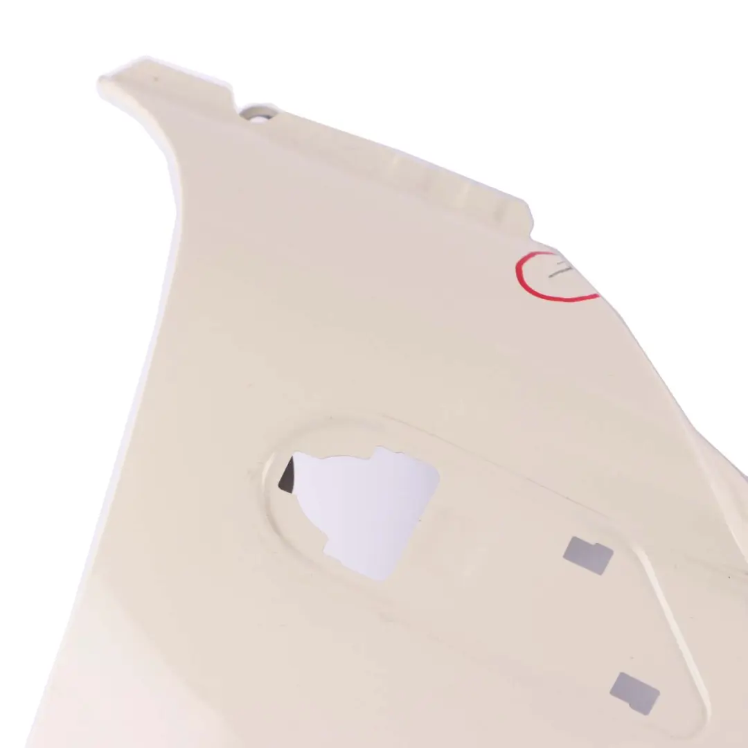 Front Right O/S Wing Side Panel Pepper White - 850 to Mini R55 R56 R57 7 with Part number 2754726 Mini R55 R56 R57 7 Front Right O/S Wing Side Panel Pepper White - 850 - SKU 2754726-PW7 - Part number 2754726