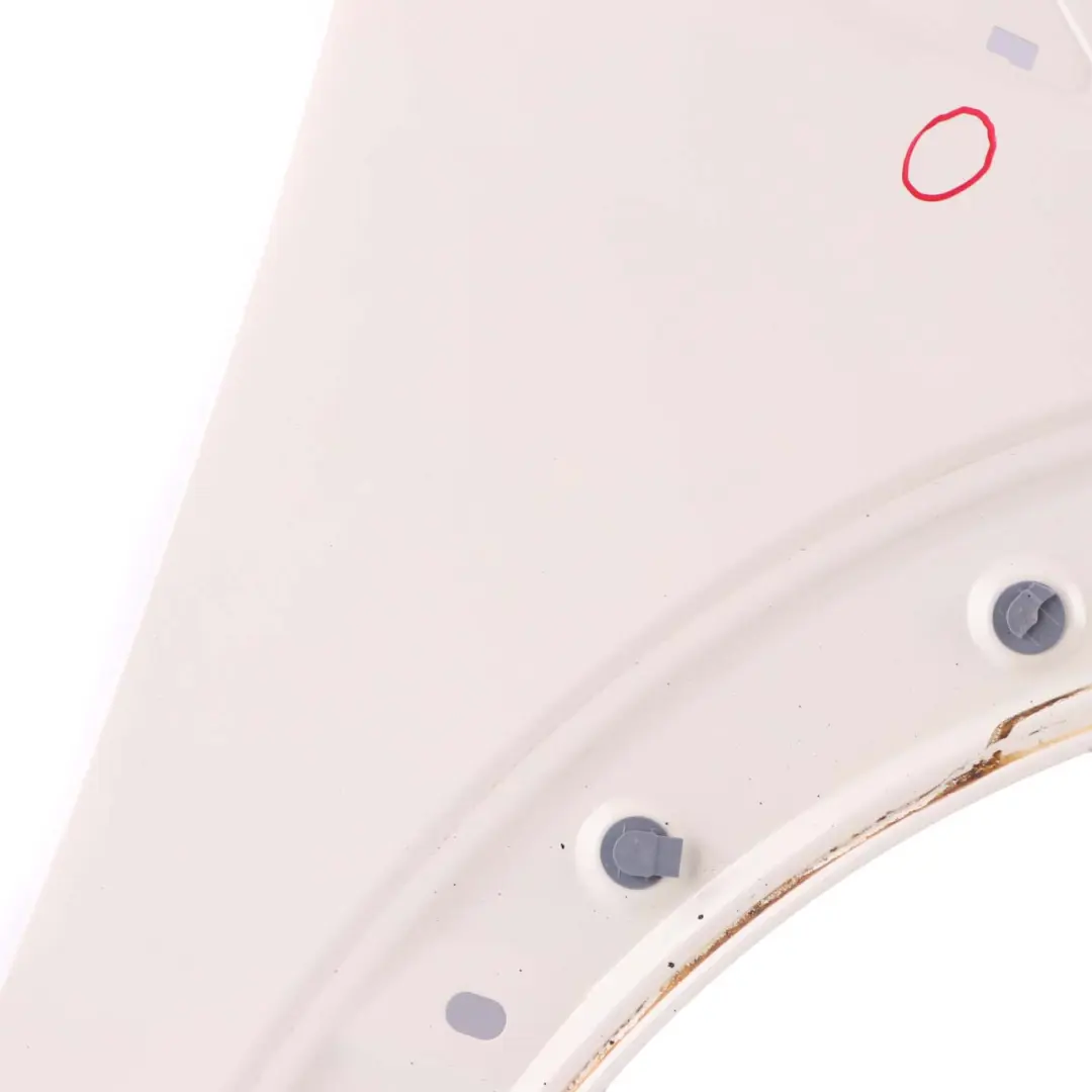 Front Right O/S Wing Side Panel Pepper White - 850 to Mini R55 R56 R57 7 with Part number 2754726 Mini R55 R56 R57 7 Front Right O/S Wing Side Panel Pepper White - 850 - SKU 2754726-PW7 - Part number 2754726