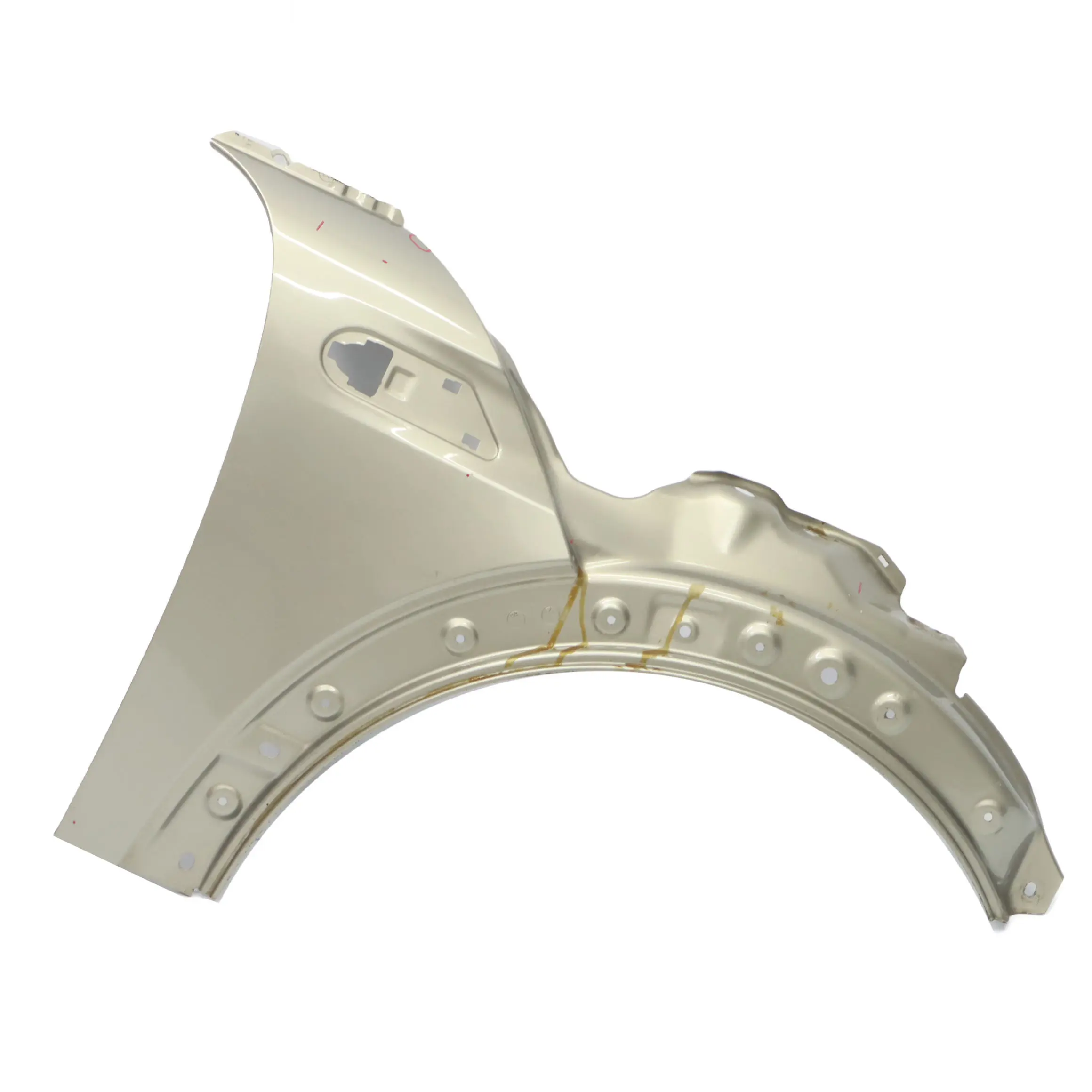 Mini R55 R56 R57 Panneau Laterale avant Droit Garde-Boue Mousseux Argent