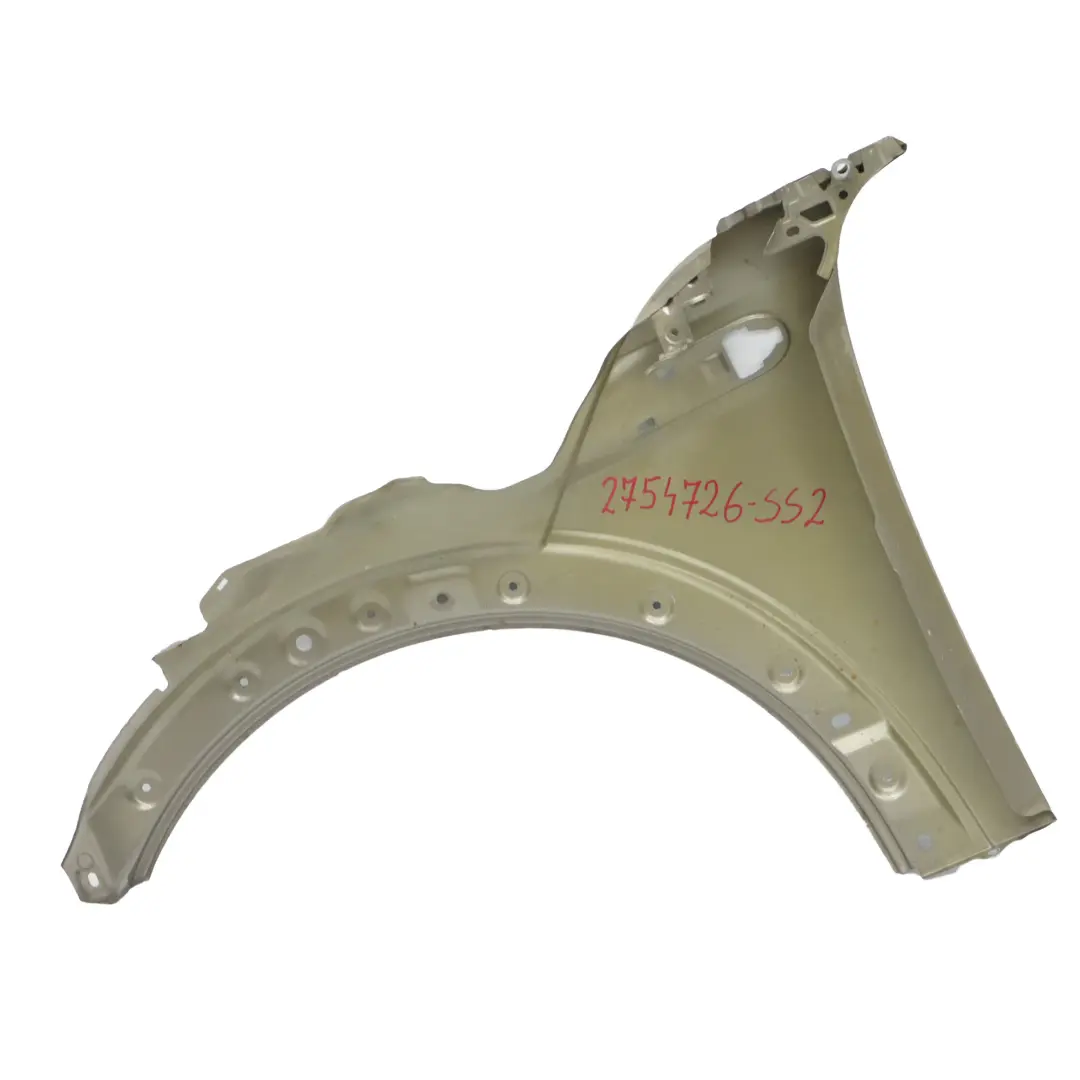 Mini R55 R56 R57 Panneau Laterale avant Droit Garde-Boue Mousseux Argent - SKU 2754726-SS2 - Numéro de pièce 2754726