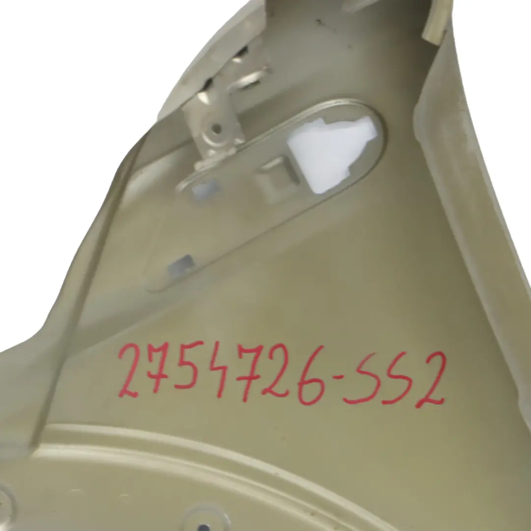 Mini R55 R56 R57 Panneau Laterale avant Droit Garde-Boue Mousseux Argent - SKU 2754726-SS2 - Numéro de pièce 2754726