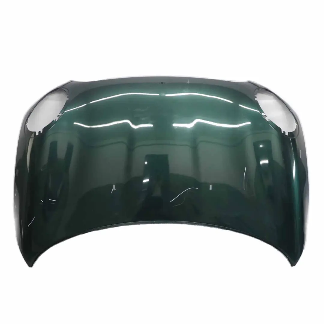 Hood Bonnet Engine Cover Panel British Racing Green Metallic - A67 to Mini R55 R56 with Part number 2754738 Mini R55 R56 Hood Bonnet Engine Cover Panel British Racing Green Metallic - A67 - SKU 2754738-BRG - Part number 2754738