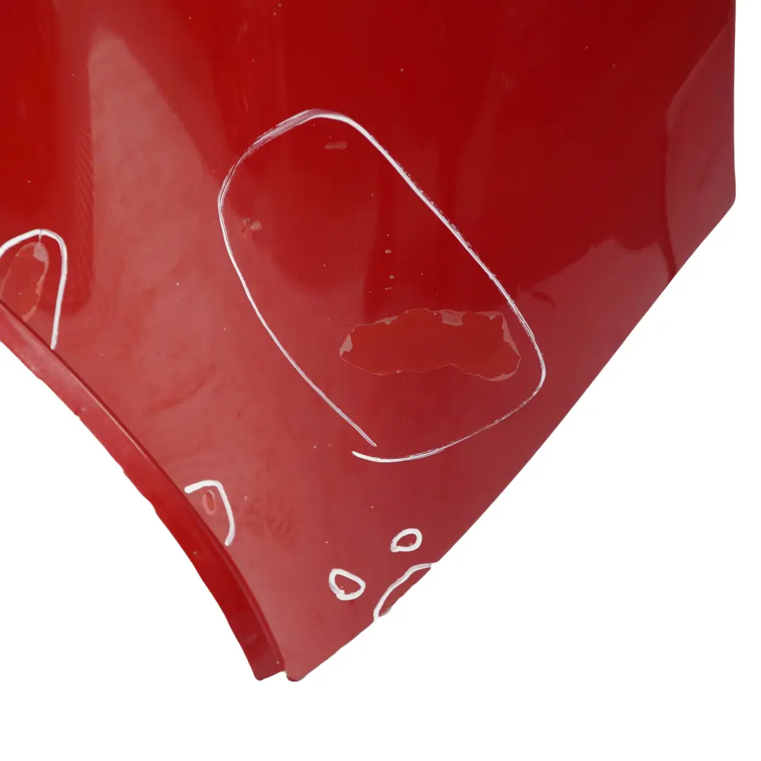 Hood Bonnet Engine Cover Panel Chili Red - 851 to Mini Cooper R55 R56 R57 with Part number 2754738 Mini Cooper R55 R56 R57 Hood Bonnet Engine Cover Panel Chili Red - 851 - SKU 2754738-CHRED - Part number 2754738