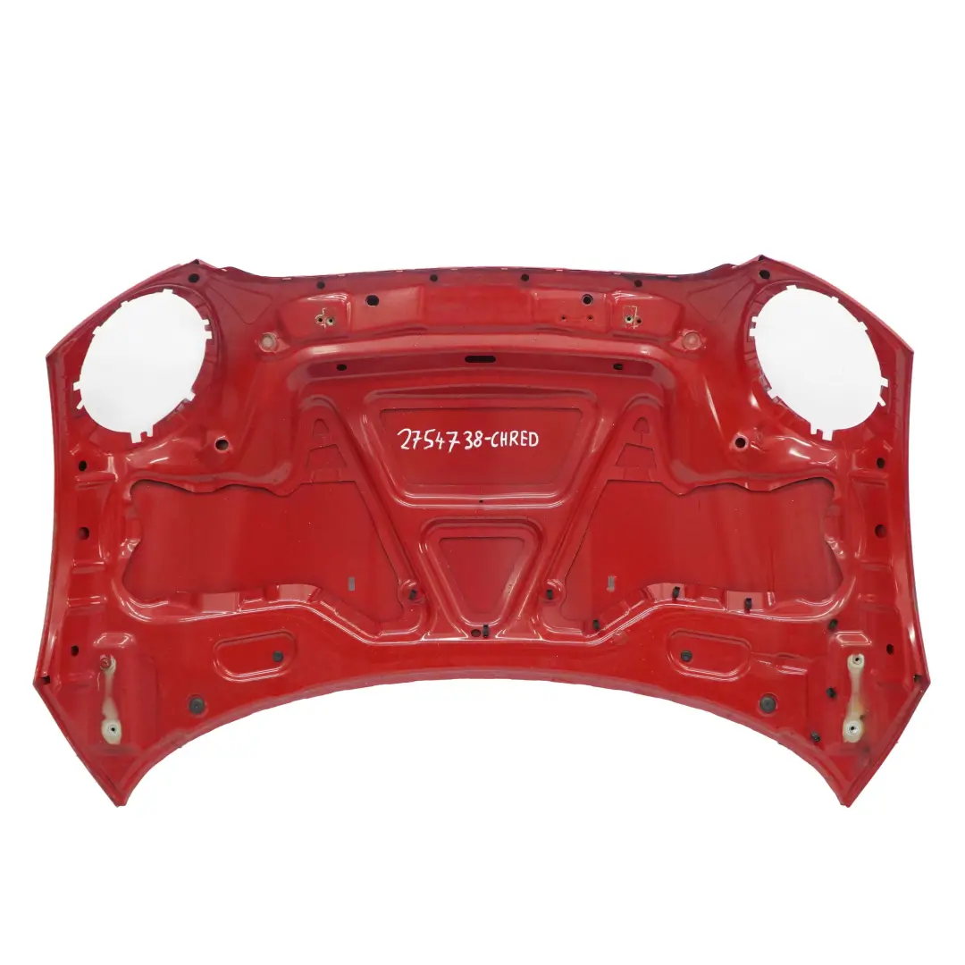 Hood Bonnet Engine Cover Panel Chili Red - 851 to Mini Cooper R55 R56 R57 with Part number 2754738 Mini Cooper R55 R56 R57 Hood Bonnet Engine Cover Panel Chili Red - 851 - SKU 2754738-CHRED - Part number 2754738
