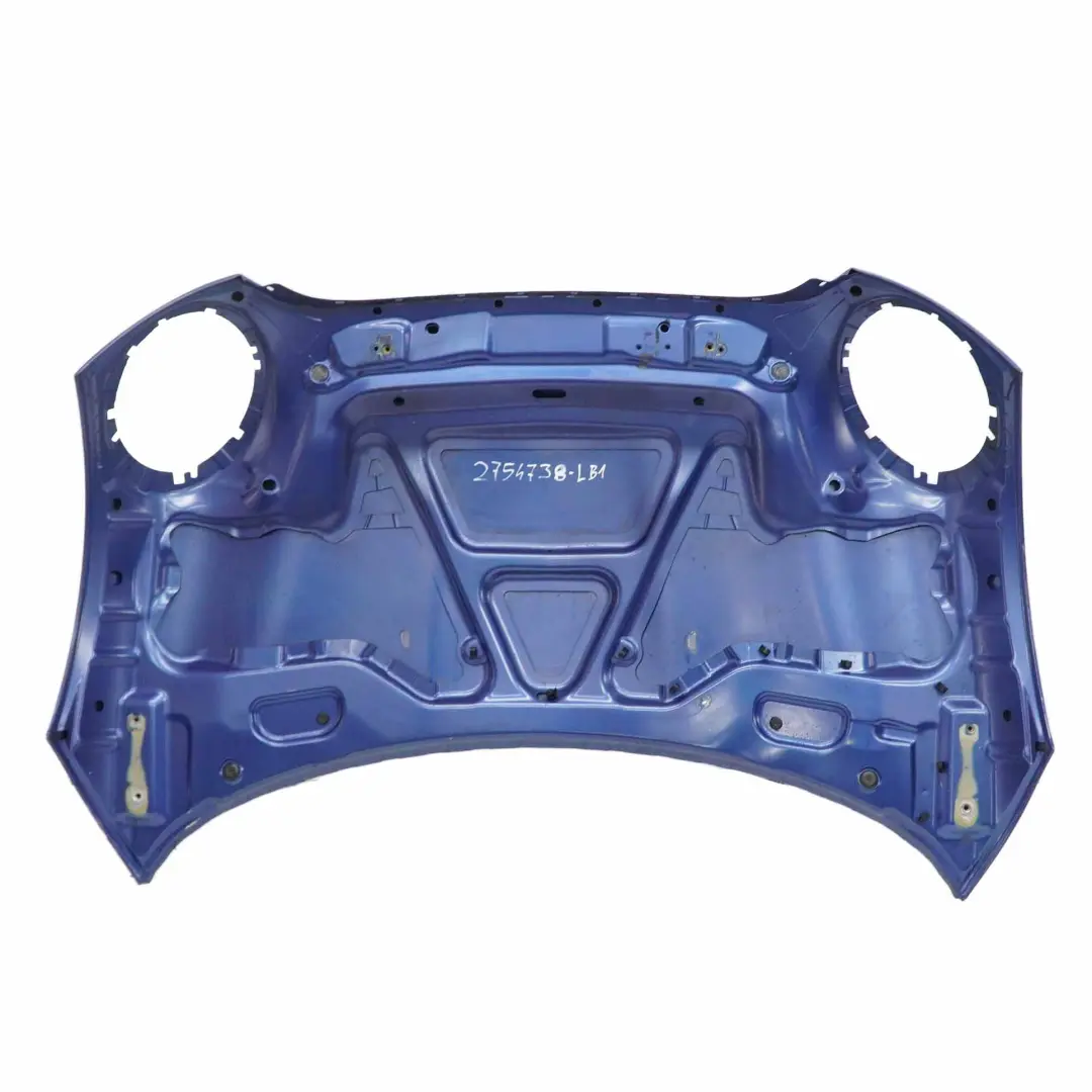 Hood Bonnet Engine Cover Panel Lightning Blue - A63 to Mini Cooper R55 R56 R57 with Part number 2754738 Mini Cooper R55 R56 R57 Hood Bonnet Engine Cover Panel Lightning Blue - A63 - SKU 2754738-LB1 - Part number 2754738