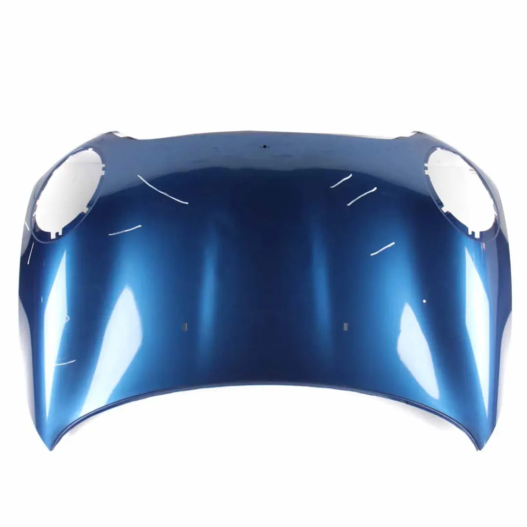 Hood Bonnet Engine Cover Panel Lightning Blue Metallic - A63 to Mini R55 R56 with Part number 2754738 Mini R55 R56 Hood Bonnet Engine Cover Panel Lightning Blue Metallic - A63 - SKU 2754738-LB2 - Part number 2754738