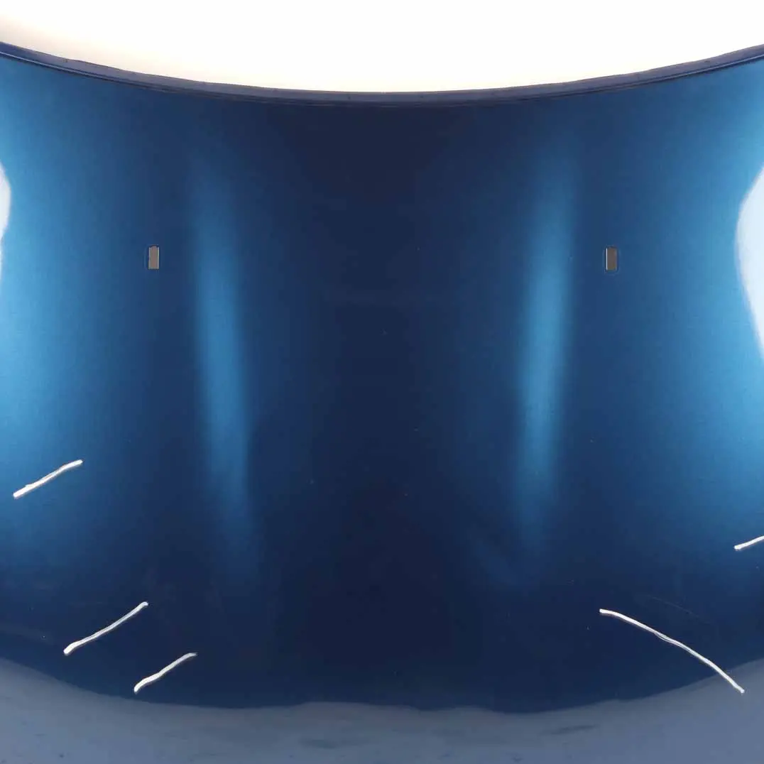 Hood Bonnet Engine Cover Panel Lightning Blue Metallic - A63 to Mini R55 R56 with Part number 2754738 Mini R55 R56 Hood Bonnet Engine Cover Panel Lightning Blue Metallic - A63 - SKU 2754738-LB2 - Part number 2754738